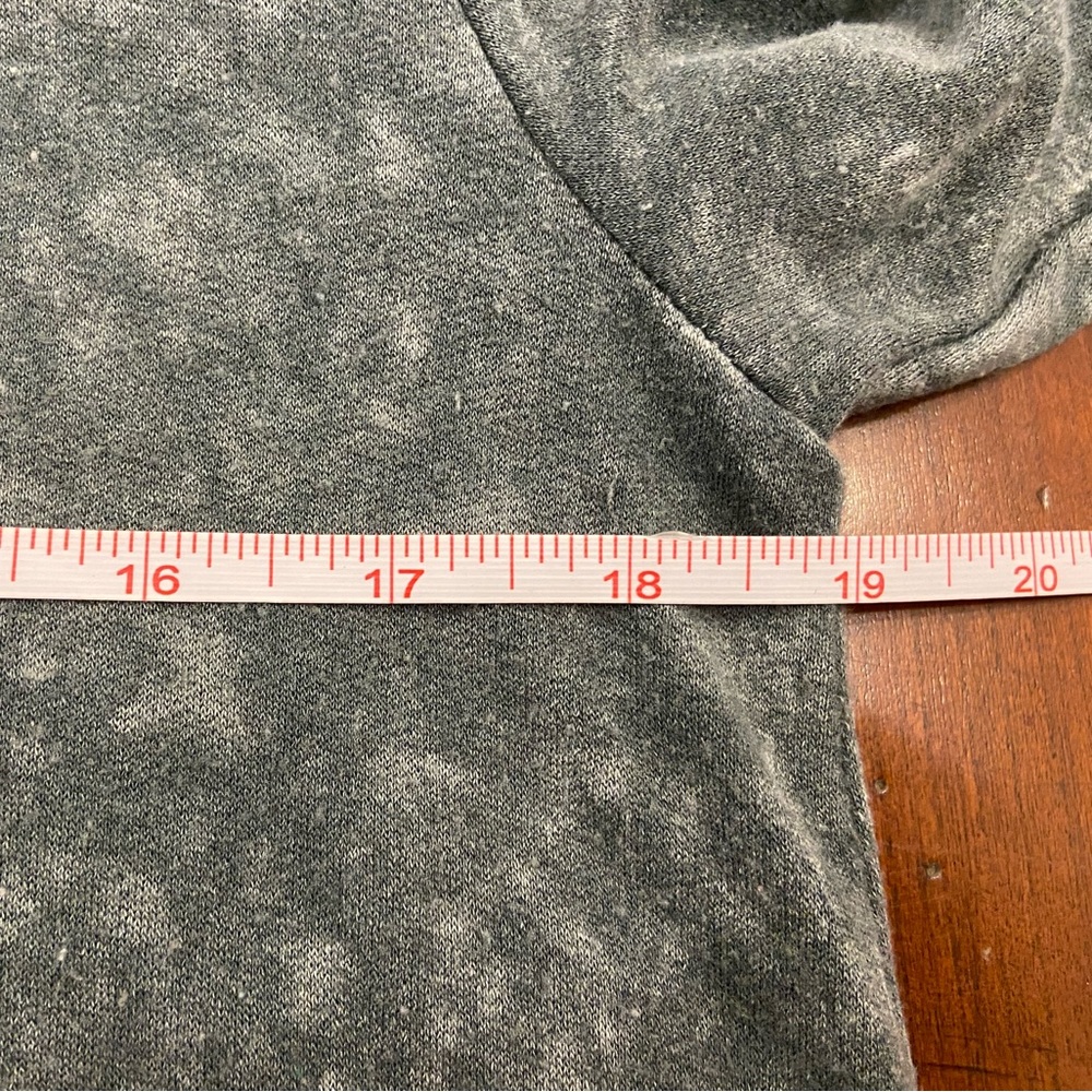 Adore Soft Stretch Jersy Knit Boho Lace Blouse Size Small - Picture 7 of 12